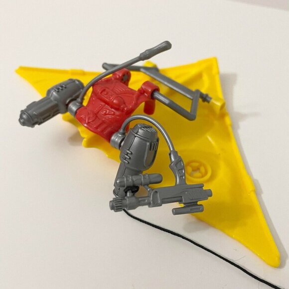 Vintage 1993 Kenner Batman The Animated Series Robin with Turbo Glider - Picture 4 of 15